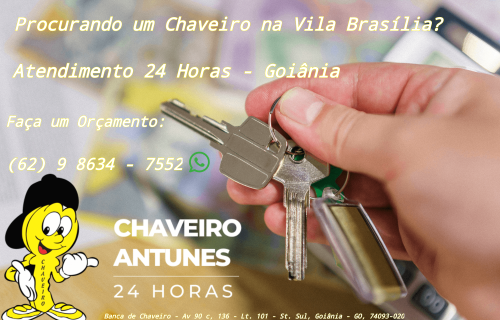 Chaveiro na Vila Brasília